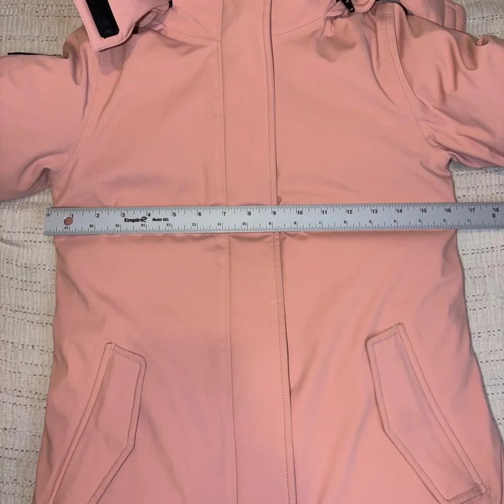 Triple FAT Goose Womens Pink Down Parka Arctic Temperature Coat TDW9234G Size 10